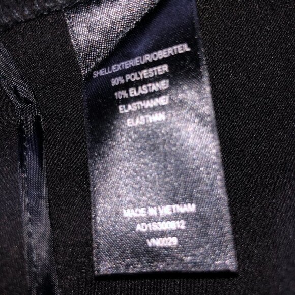 Adrianna Papell Pants Straight Leg Mid Rise Black Career Trouser Womens Size 12 - Picture 8 of 10